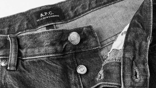 A.P.C. -“Atelier de Production et de Création”, a French brand created by Jean Touitou in 1987