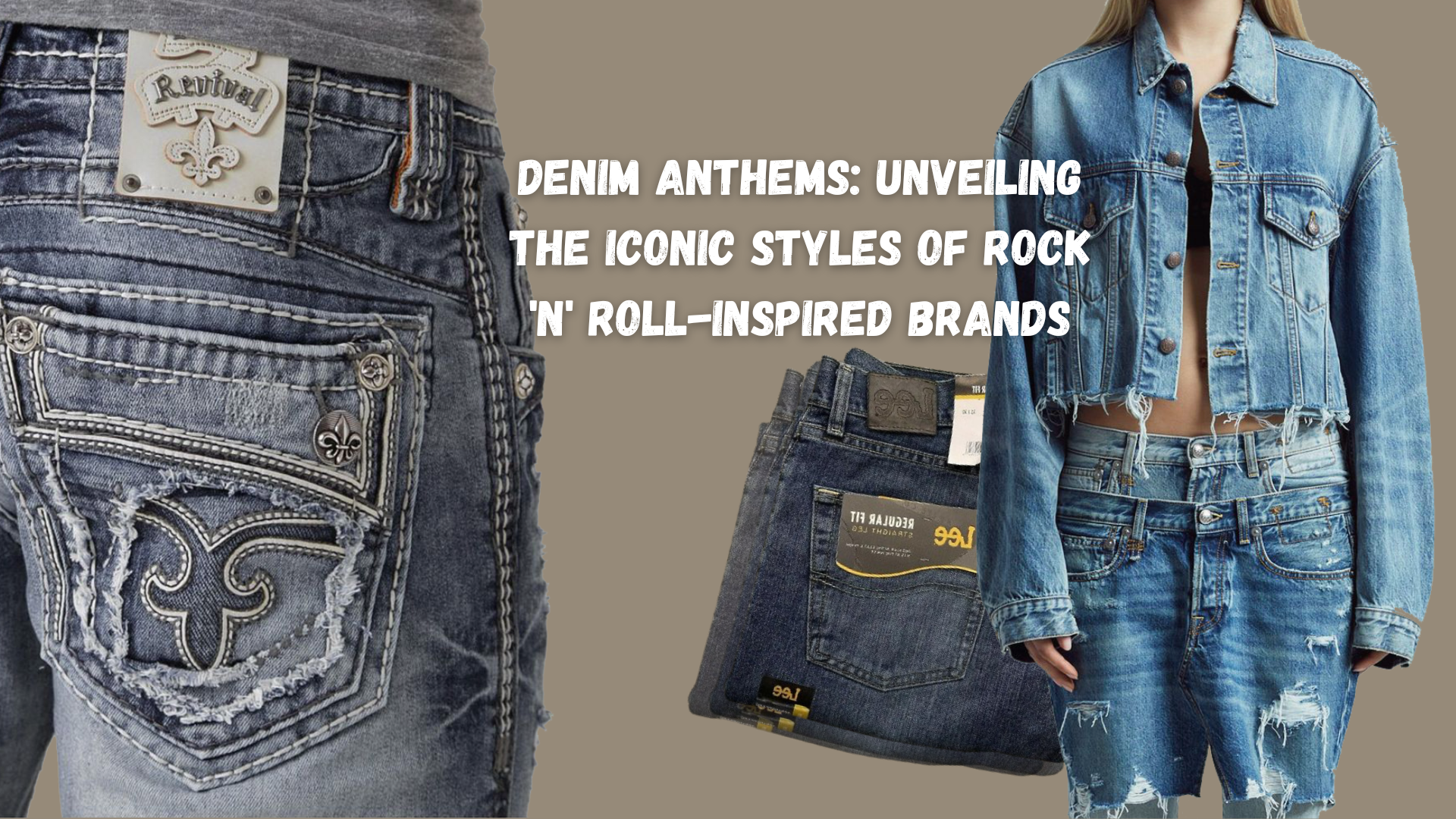 Denim Anthems: Unveiling the Iconic Styles of Rock 'n' Roll-Inspired B ...