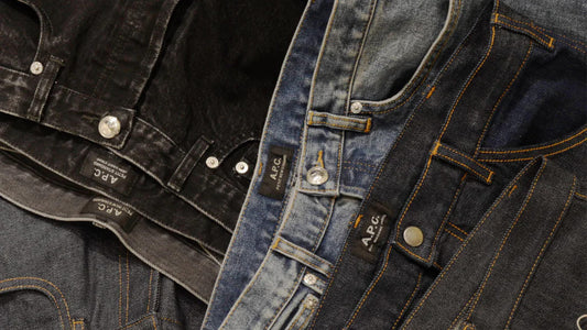 a.p.c. denim jeans